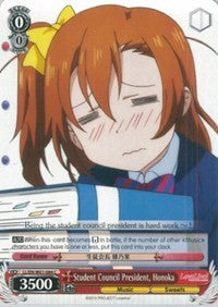 Student Council President, Honoka (LL/EN-W01-084 C) [Love Live! DX]