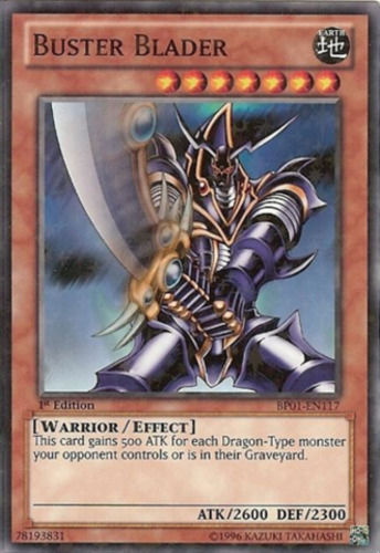 Buster Blader [BP01-EN117] Starfoil Rare